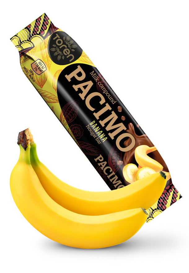 Pacimo Nougat Bar Banana